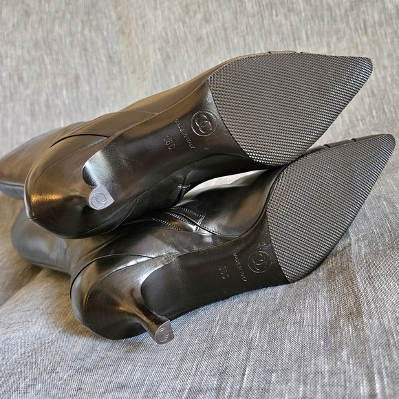 Chanel Dark Brown Mid Calf High-End Fashion Boots Size 6 US (MINT) - Picture 11 of 16